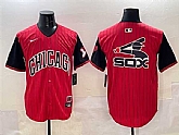 Mens Chicago White Sox Team Big Logo Red Black 2025 City Connect Limited Stitched Jersey,baseball caps,new era cap wholesale,wholesale hats